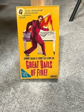 Great Balls of Fire (VHS 1989) Tested And Working Good Condition